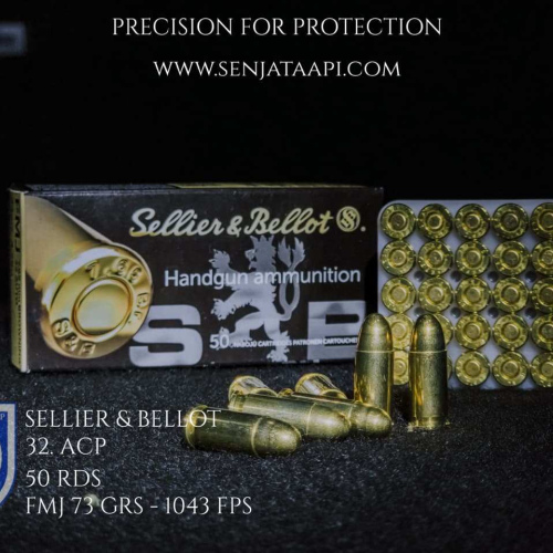 SELLIER & BELLOT 32. ACP 50 RDS